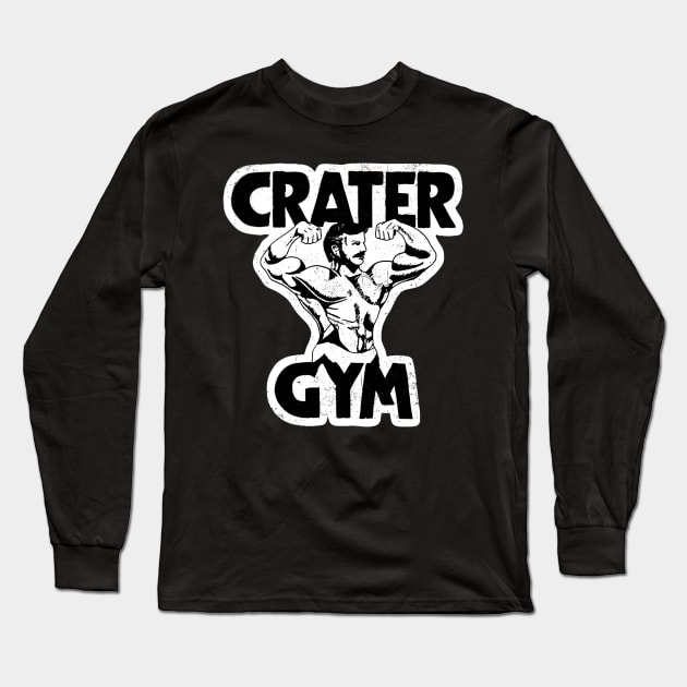 crater gym Long Sleeve T-Shirt by metikc